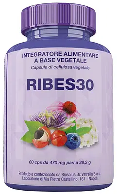 RIBES30 60 CAPSULE 27 GRAMMI RIBES30 60 CAPSULE 27 GRAMMI