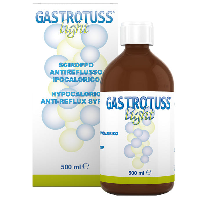 SCIROPPO ANTIREFLUSSO IPOCALORICO GASTROTUSS LIGHT 500 ML