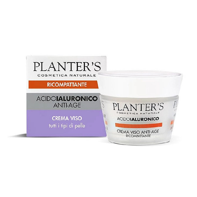 Planter's Acido Ialuronico Crema Viso Ricompattante New 50 Ml