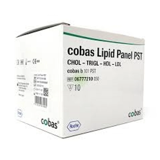Test Colesterolo E Trigliceridi Cobas B101 Pst Lipid Pan 10 Dischetti