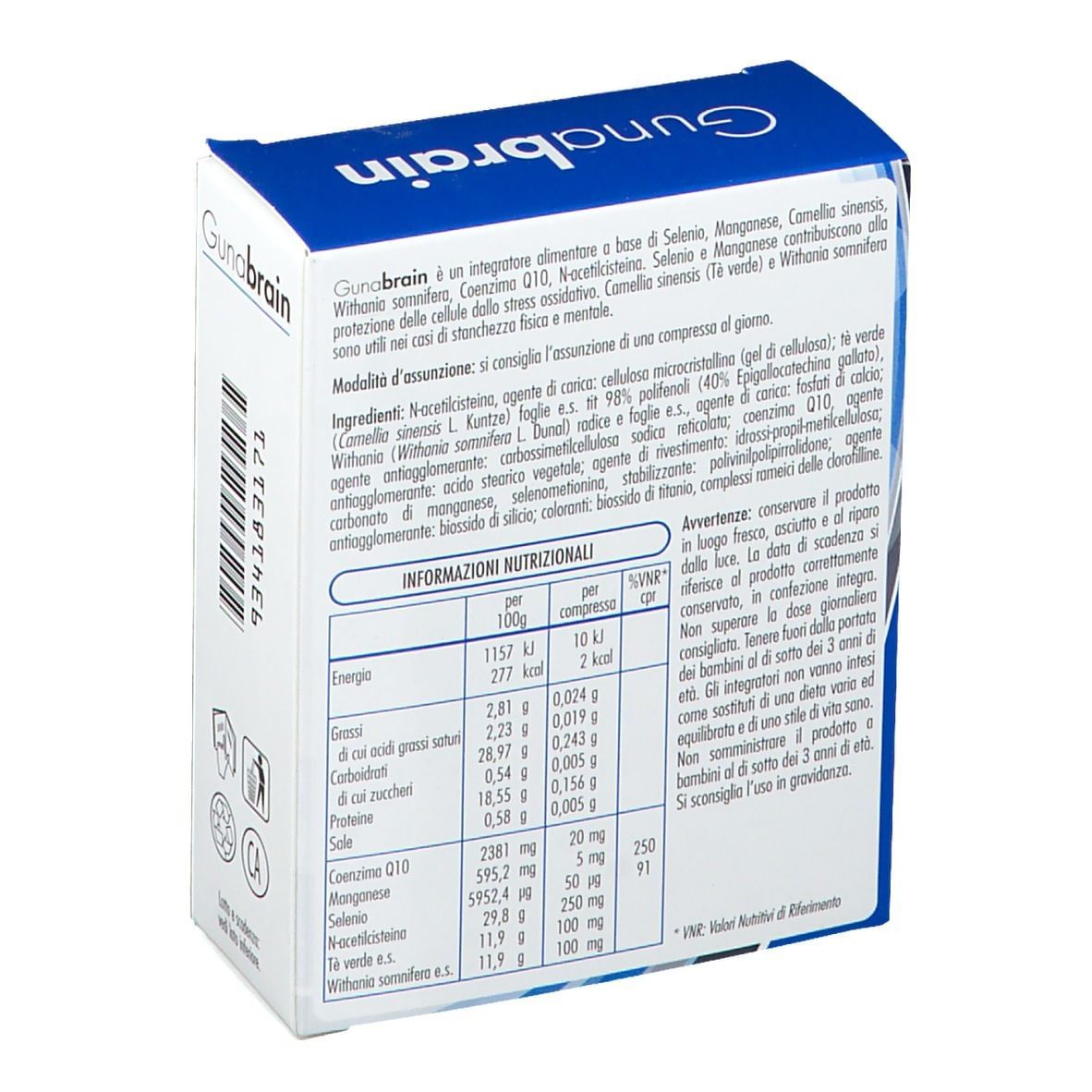 GUNABRAIN 30 COMPRESSE
