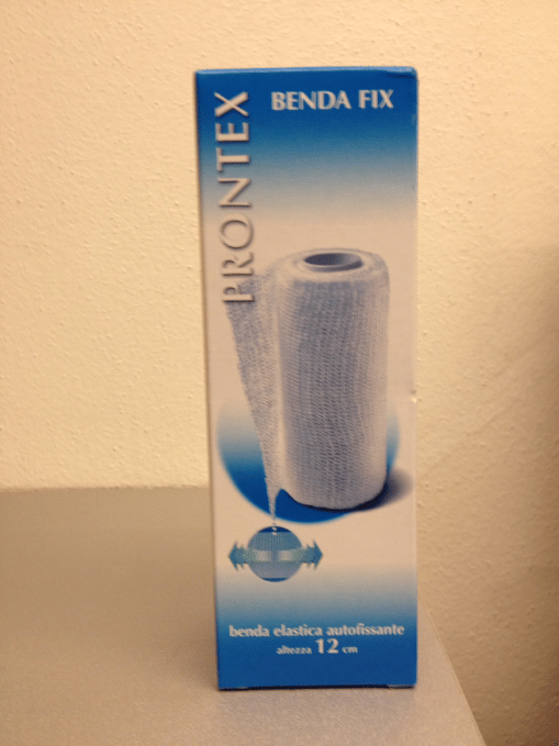 Benda Elastica Prontex Fix Autofissante 12 Cm Di Altezza Per4 Metri In Estensione 1 Pezzo