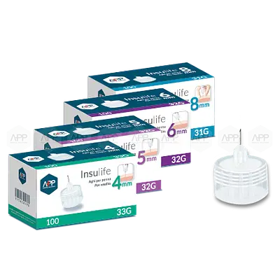 AGO PER PENNA DA INSULINA INSULIFE 31 G 8 MM 100 PEZZI AGO PER PENNA DA INSULINA INSULIFE 31 G 8 MM 100 PEZZI