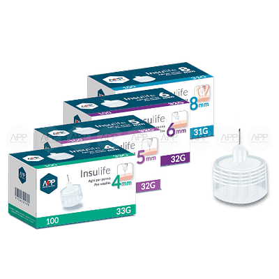 AGO PER PENNA DA INSULINA INSULIFE 31 G 8 MM 100 PEZZI
