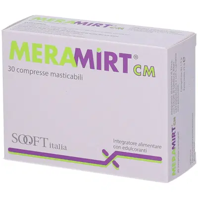 MERAMIRT CM 30 COMPRESSE MASTICABILI MERAMIRT CM 30 COMPRESSE MASTICABILI
