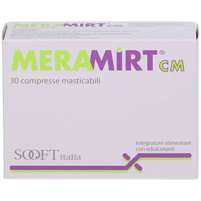 MERAMIRT CM 30 COMPRESSE MASTICABILI MERAMIRT CM 30 COMPRESSE MASTICABILI