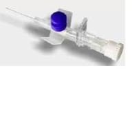 Ago Cannula a Permanenza G14 2 Vie con Alette, Arancio