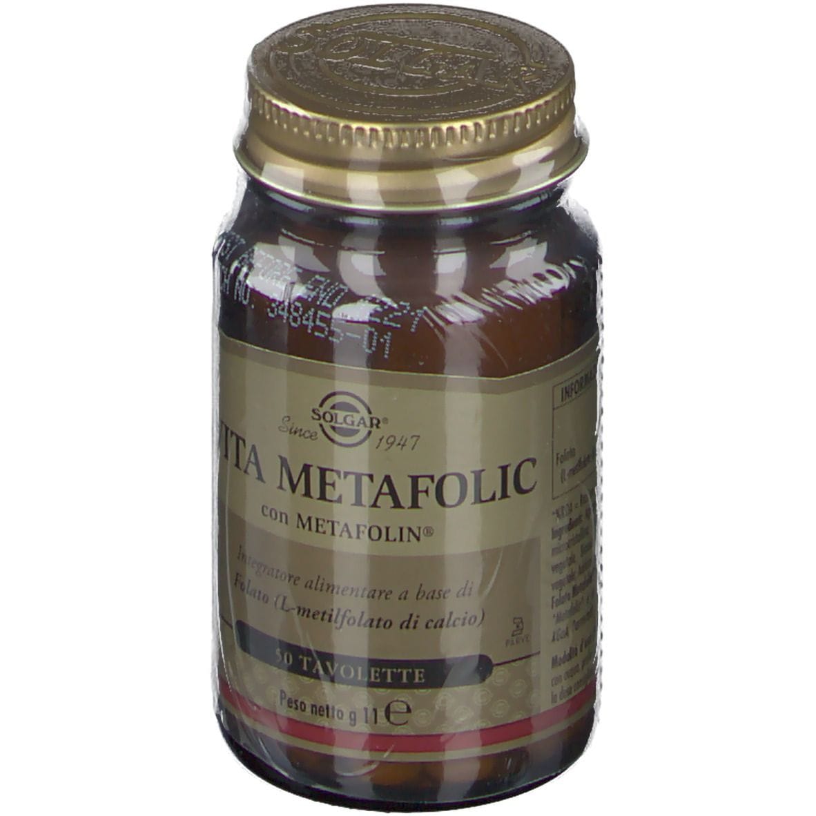 VITA METAFOLIC 50 TAVOLETTE