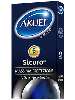 PROFILATTICO ANSELL BY MANIX SICURO B 6 PEZZI PROFILATTICO ANSELL BY MANIX SICURO B 6 PEZZI