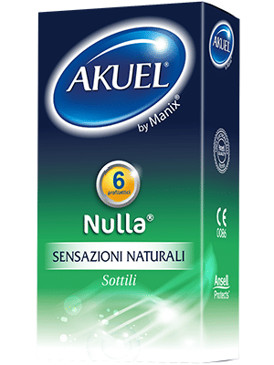 PROFILATTICO ANSELL AKUEL BY MANIX NULLA B 6 PEZZI