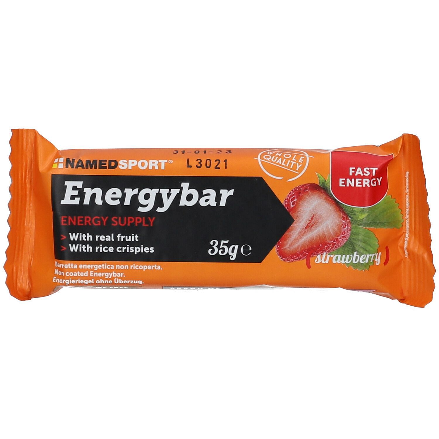 Energybar Strawberry 35 G