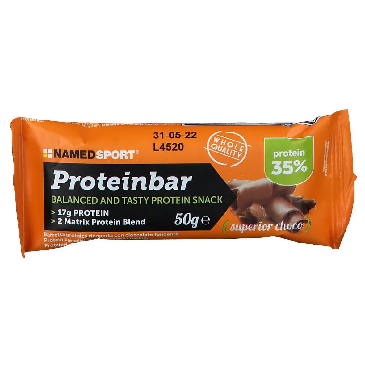 Proteinbar Superior Chocolate 50 G