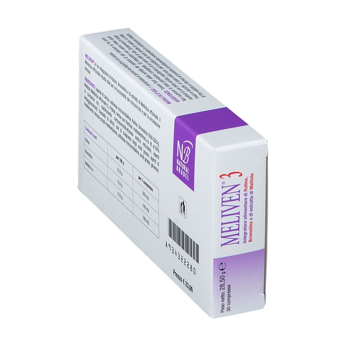 MELIVEN 3 30 COMPRESSE