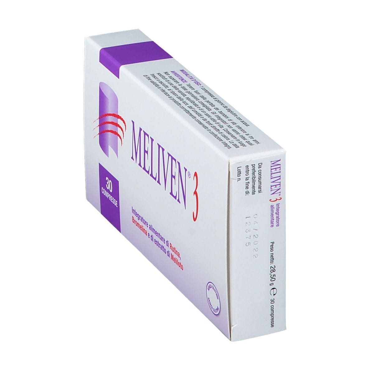 MELIVEN 3 30 COMPRESSE