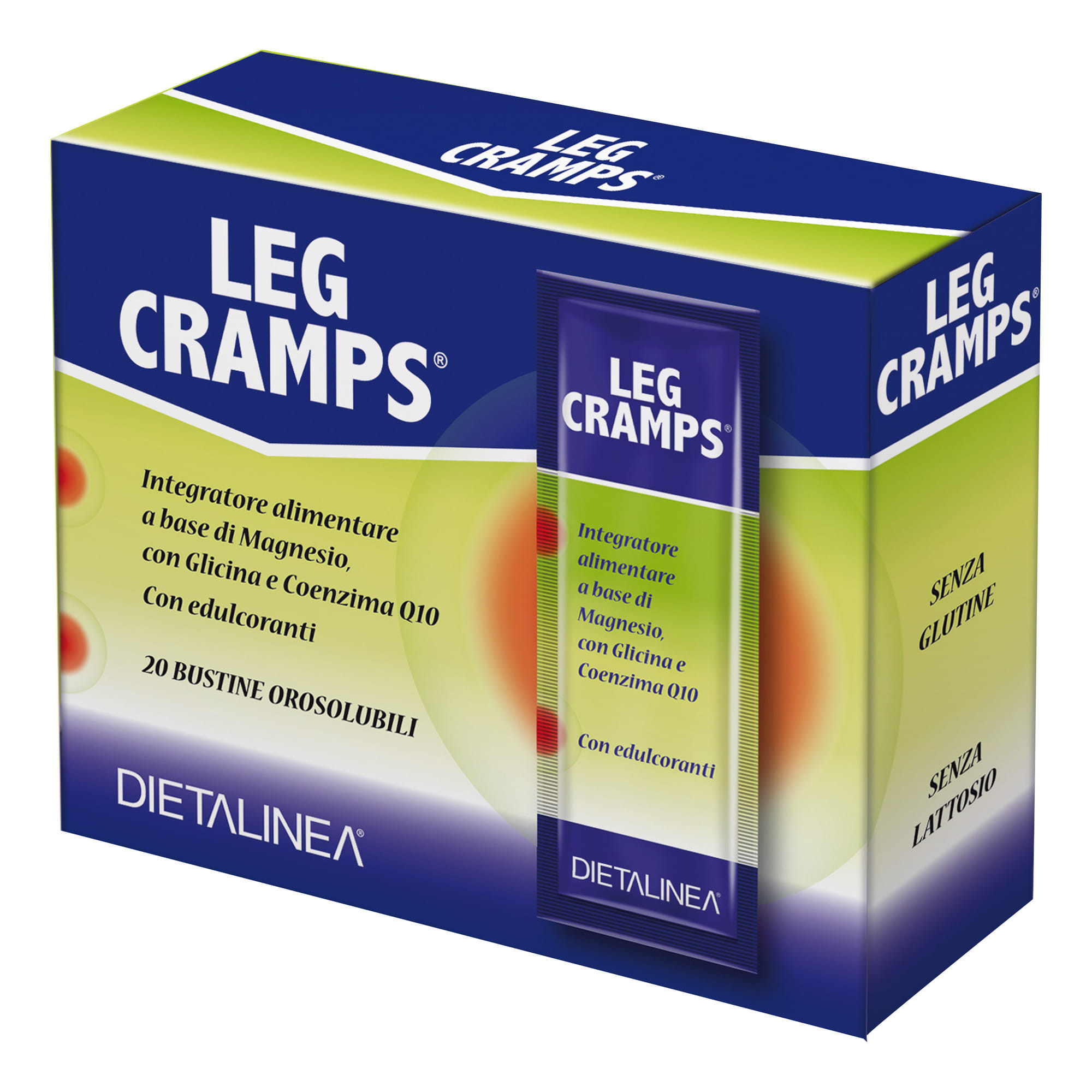 Leg Cramps 20 Bustine Orosulubili Dietalinea 25 G