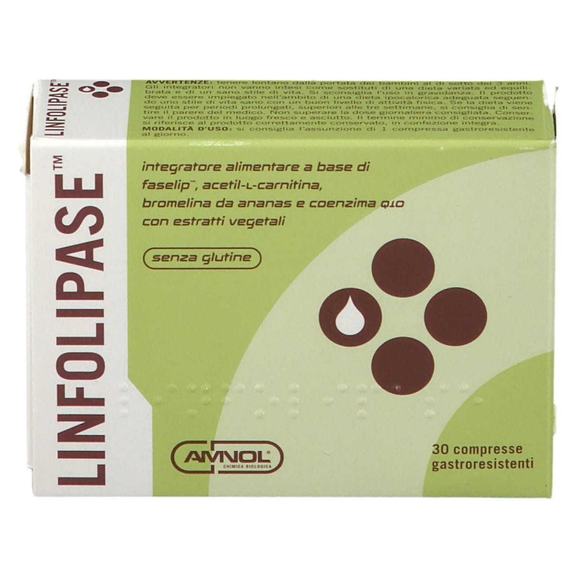 LINFOLIPASE 30 COMPRESSE GASTRORESISTENTI