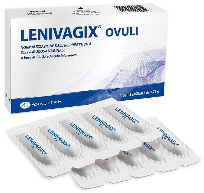 Lenivagix Ovuli Vaginali 10 Pezzi