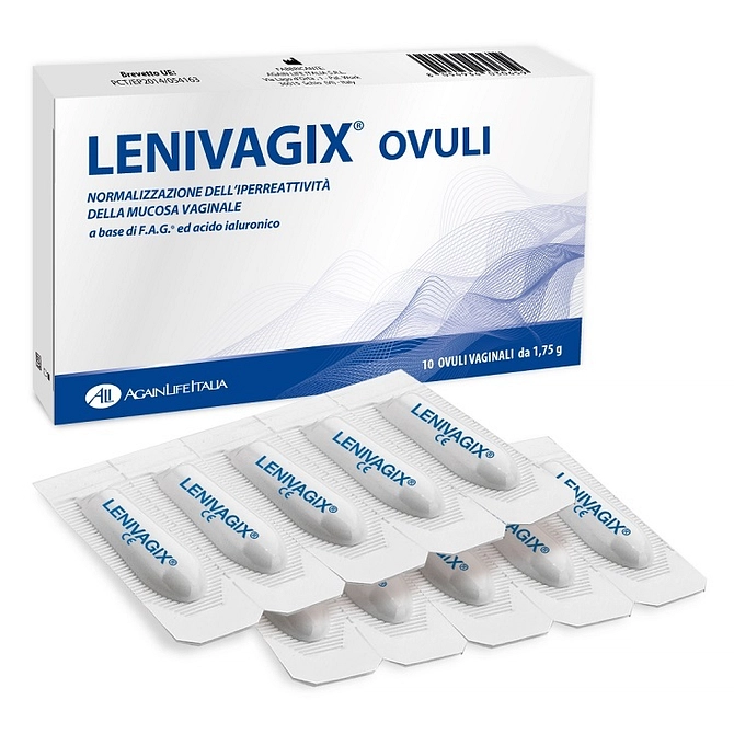 Lenivagix Ovuli Vaginali 10 Pezzi