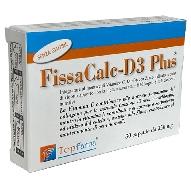 Fissacalc D3 Plus 30 Capsule 350 Mg