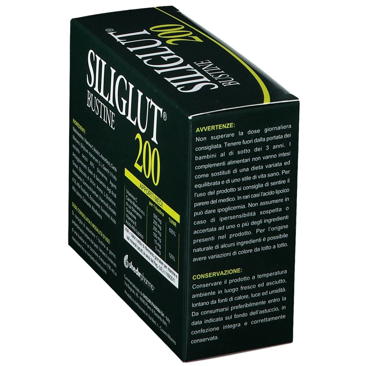 SILIGLUT 200 20 BUSTINE IN ASTUCCIO 60 G