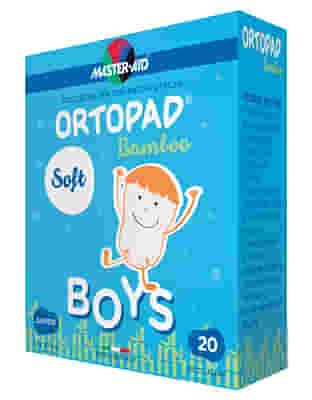 CEROTTO OCULARE PER ORTOTTICA ORTOPAD SOFT BOYS JUNIOR 20 PEZZI