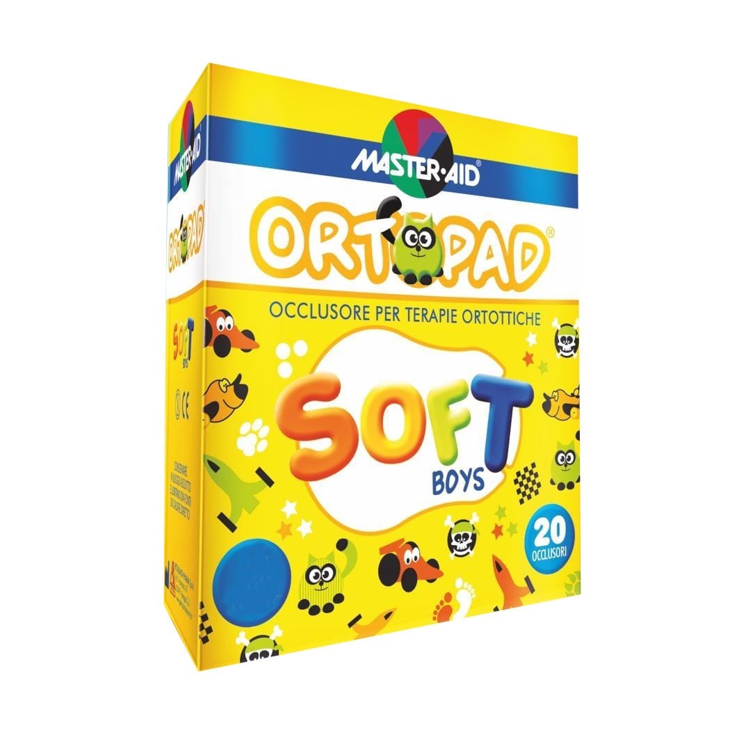 Cerotto Oculare Per Ortottica Ortopad Soft Boys M 20 Pezzi