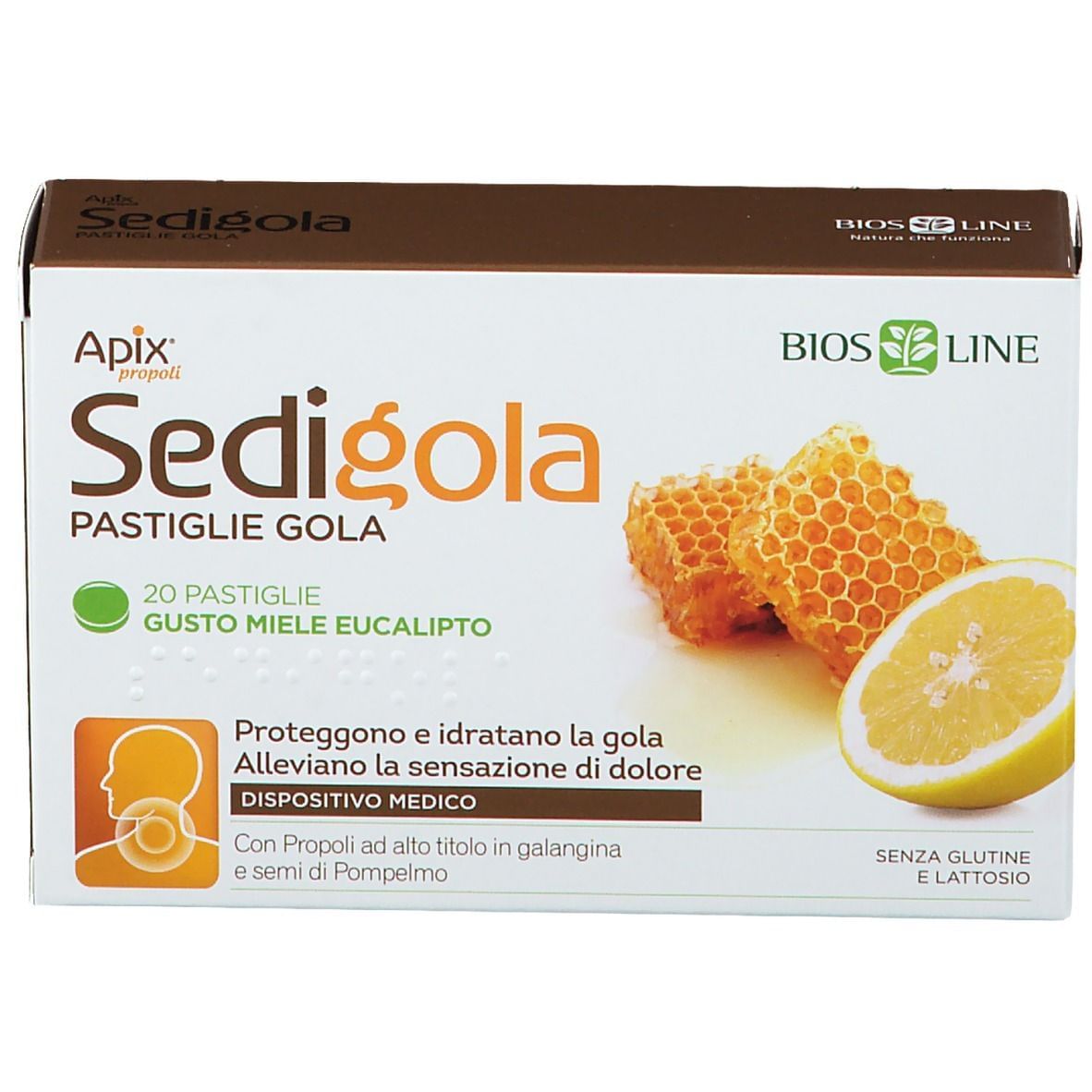 APIX PROPOLI SEDIGOLA MIELE EUCALIPTO 20 PASTIGLIE