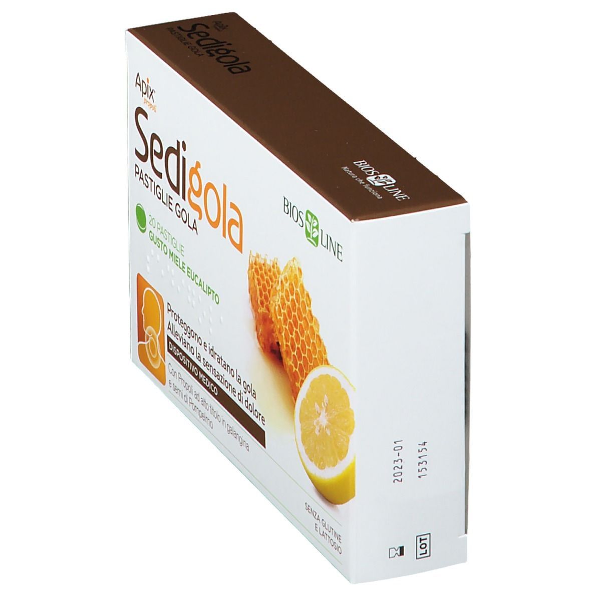 APIX PROPOLI SEDIGOLA MIELE EUCALIPTO 20 PASTIGLIE