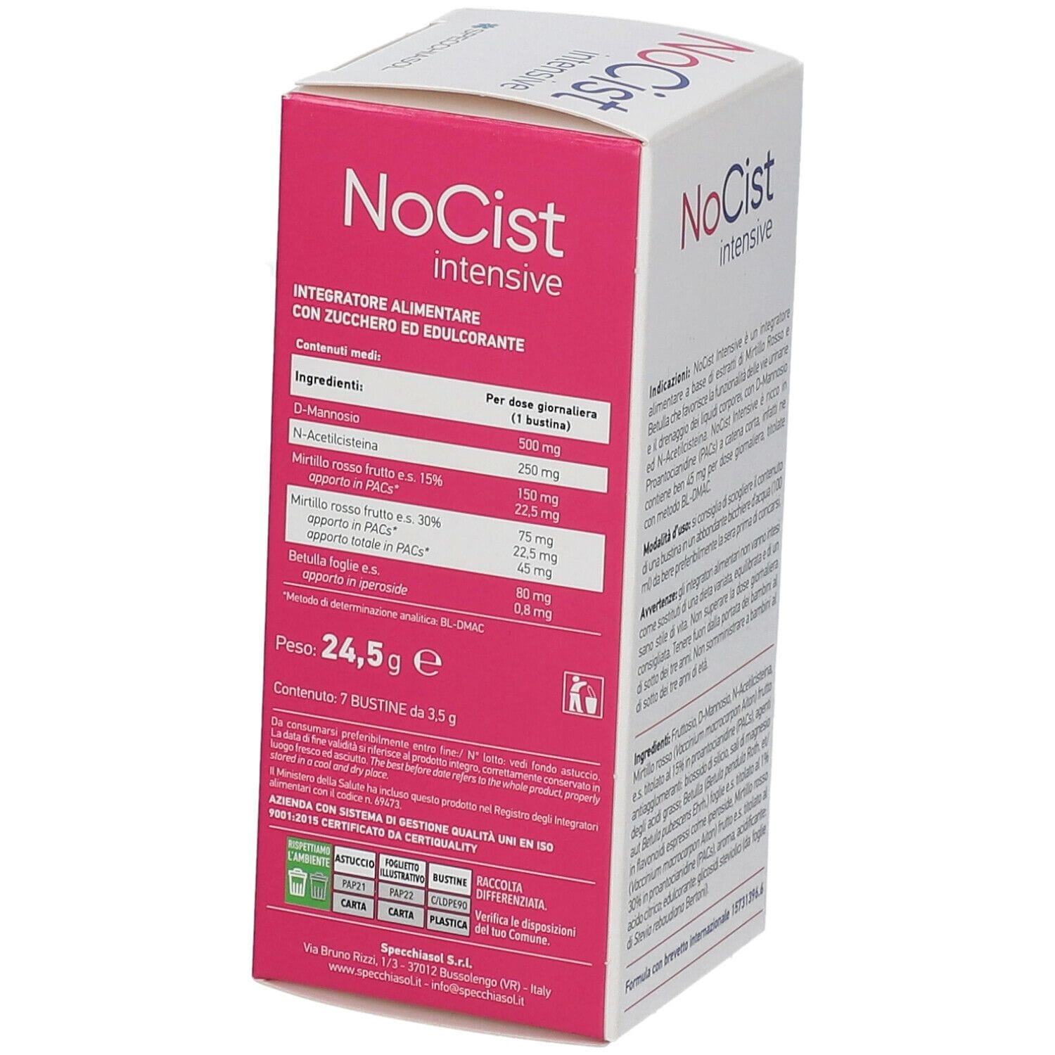 NOCIST INTENSIVE 7 BUSTE