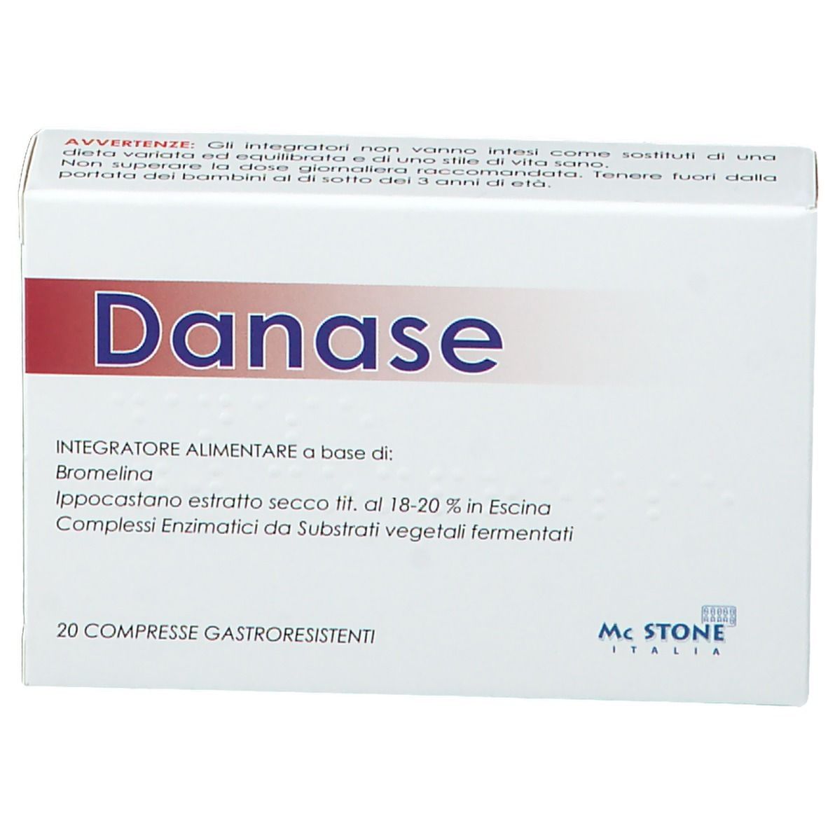 DANASE 20 COMPRESSE