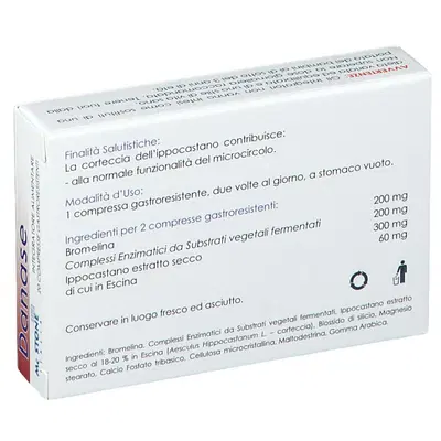 DANASE 20 COMPRESSE DANASE 20 COMPRESSE