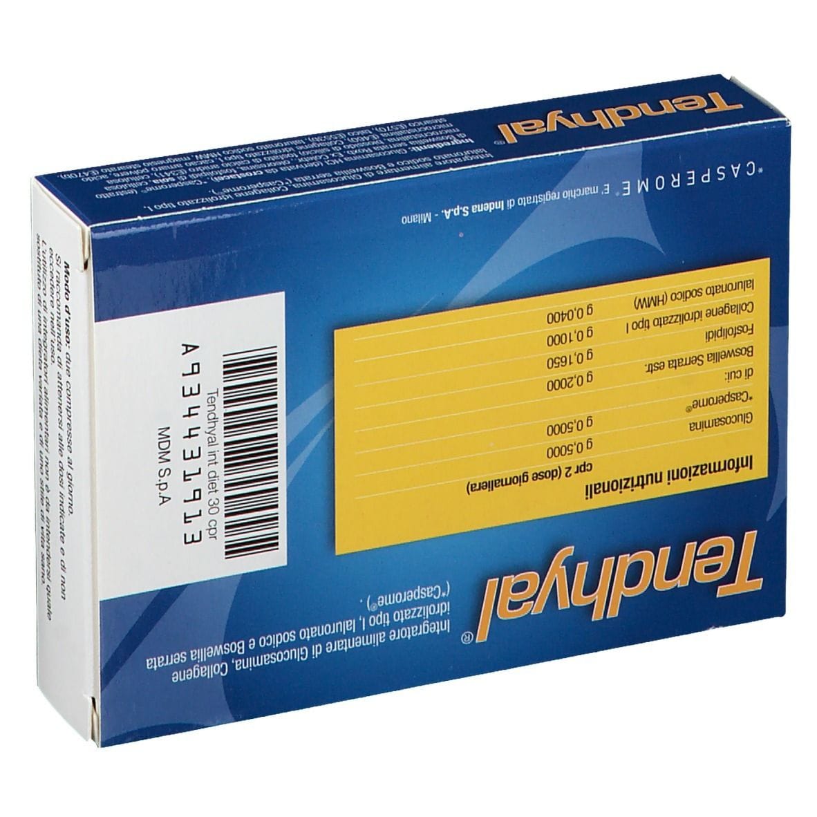 TENDHYAL 30 COMPRESSE