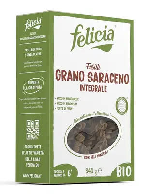 FELICIA BIO SARACENO FUSILLI 340 G FELICIA BIO SARACENO FUSILLI 340 G