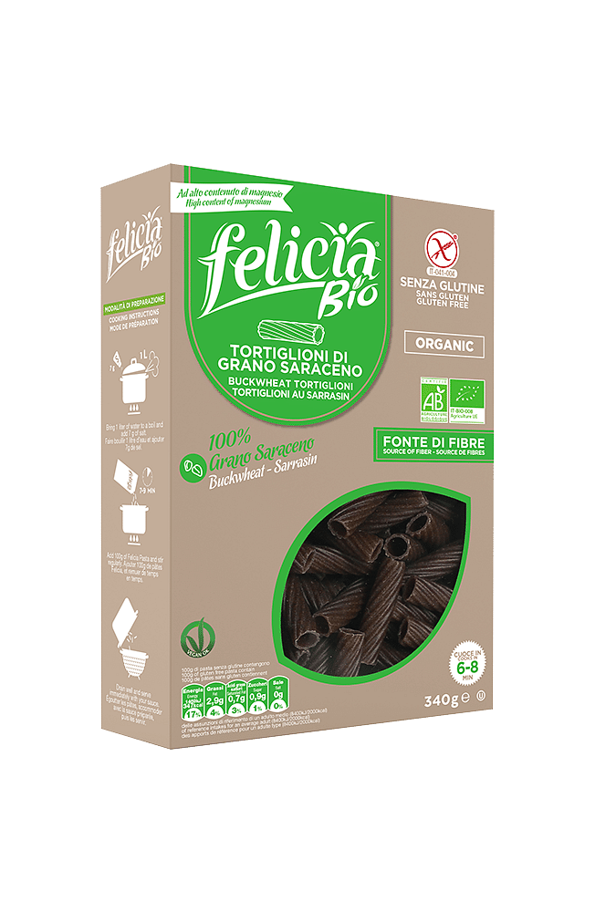 Felicia Bio Saraceno Tortiglioni 340 G