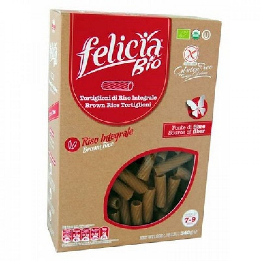 Felicia Bio Riso Integrale Tortiglioni 340 G