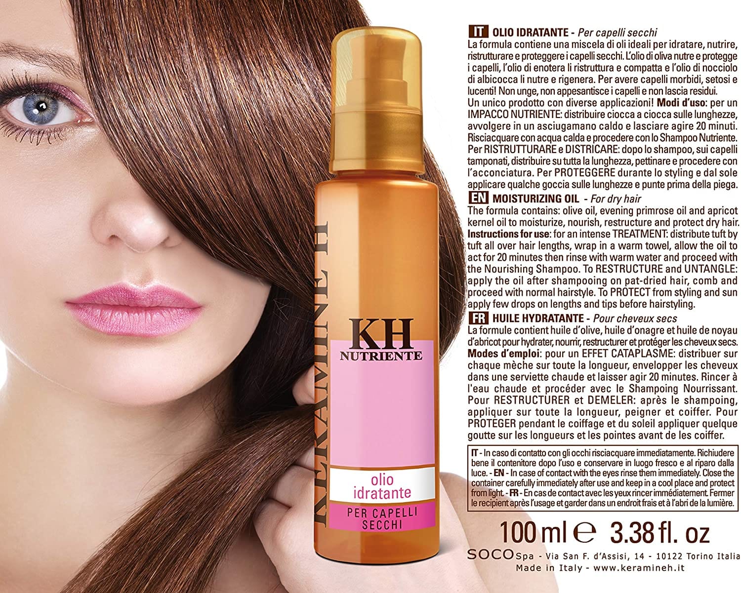 KERAMINE H OLIO IDRATANTE/NUTRIENTE 100 ML