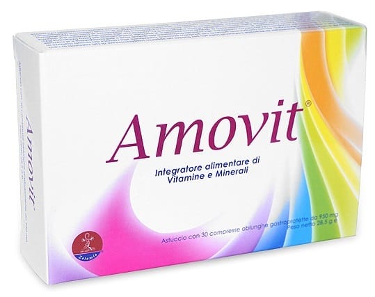 AMOVIT 30 COMPRESSE GASTROPROTETTE