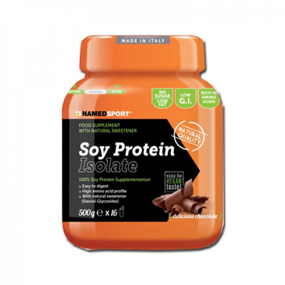 Soy Protein Isolate Delicious Chocolate Polvere 500 G