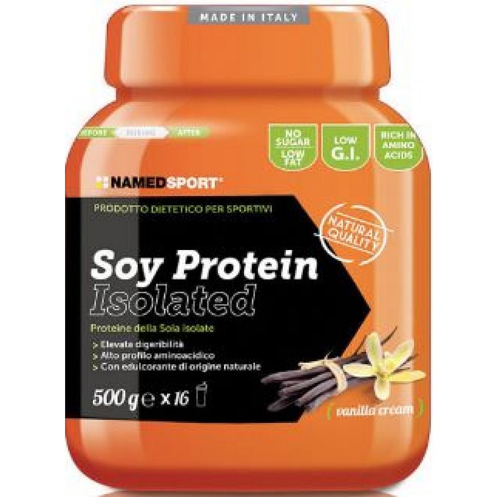 Soy Protein Isolate Vanilla Cream Polvere 500 G