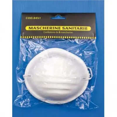 MASCHERA SANITARIA 5 PEZZI MASCHERA SANITARIA 5 PEZZI