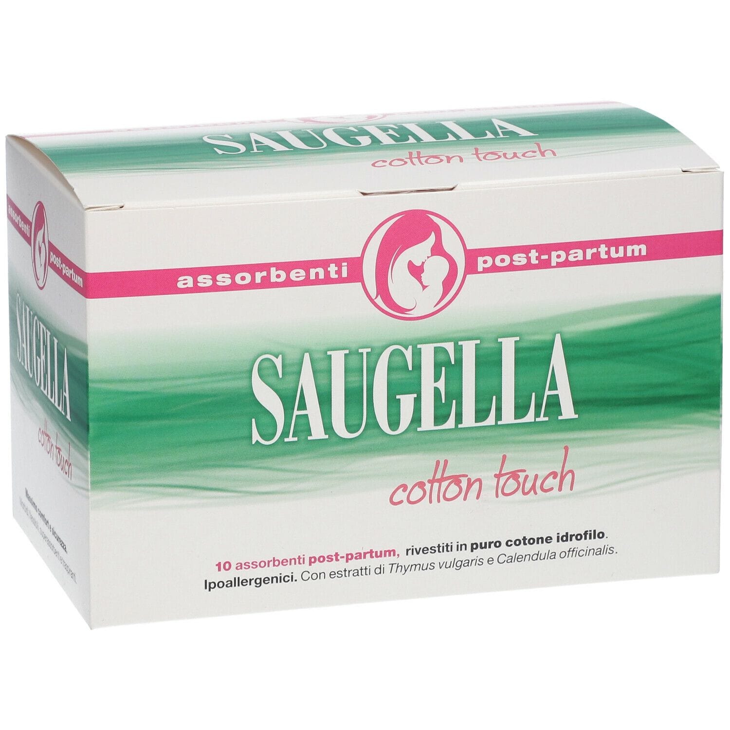 SAUGELLA COTTON TOUCH ASSORBENTI POSTPARTUM 10 PEZZI