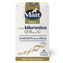 MATT BENESSERE ACIDO IALURONICO Q10 CON VITAMINA C 30 COMPRESSE