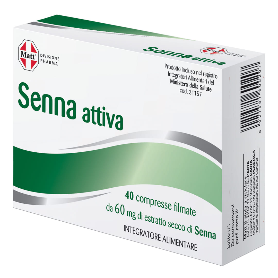 MATT DIVISIONE PHARMA SENNA ATTIVA 40 COMPRESSE