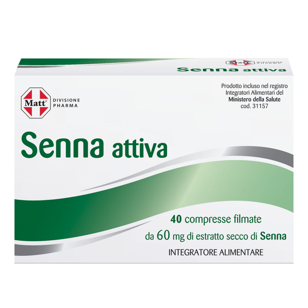 Matt Divisione Pharma Senna Attiva 40 Compresse