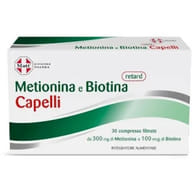 MATT DIVISIONE PHARMA METIONINA E BIOTINA RETARD CAPELLI 30 COMPRESSE