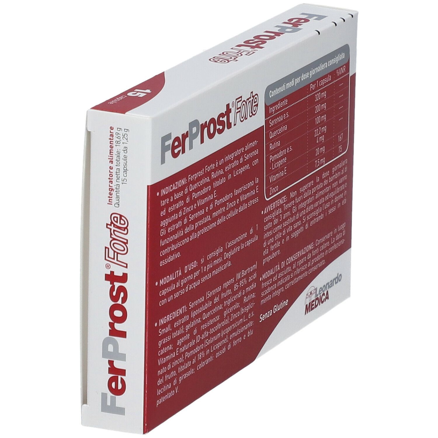 FERPROST FORTE 15 CAPSULE MOLLI