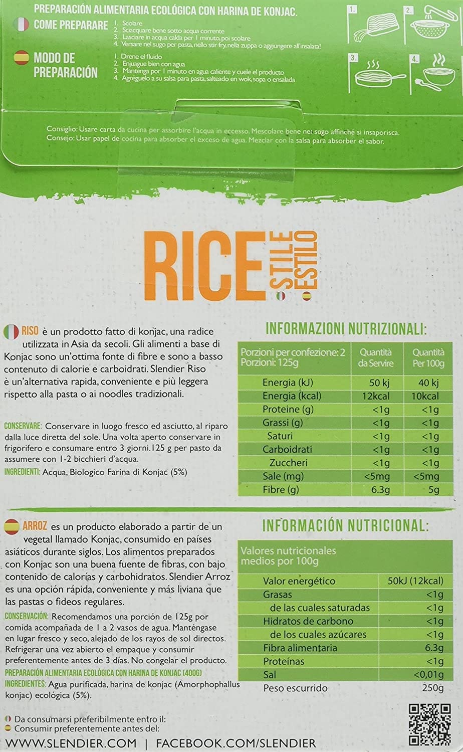 SHIRATAKI RISO BIO 250 G