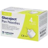 AGO PER PENNA DA INSULINA GLUCOJECT LUNGHEZZA 4 MM GAUGE 32 100 PEZZI