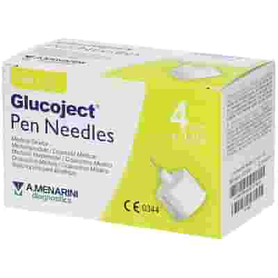 AGO PER PENNA DA INSULINA GLUCOJECT LUNGHEZZA 4 MM GAUGE 32 100 PEZZI