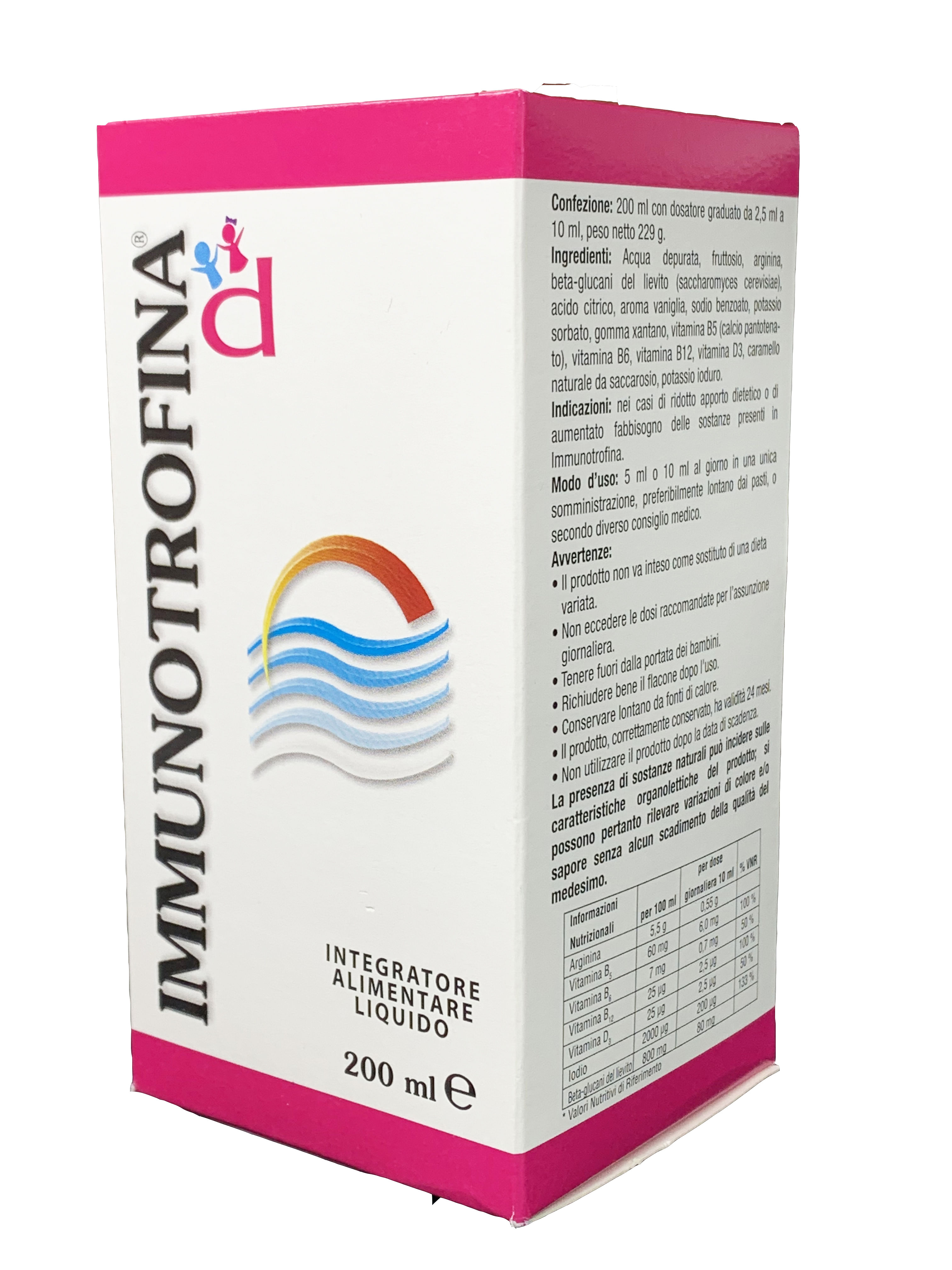 Immunotrofina D Liquido 200 Ml